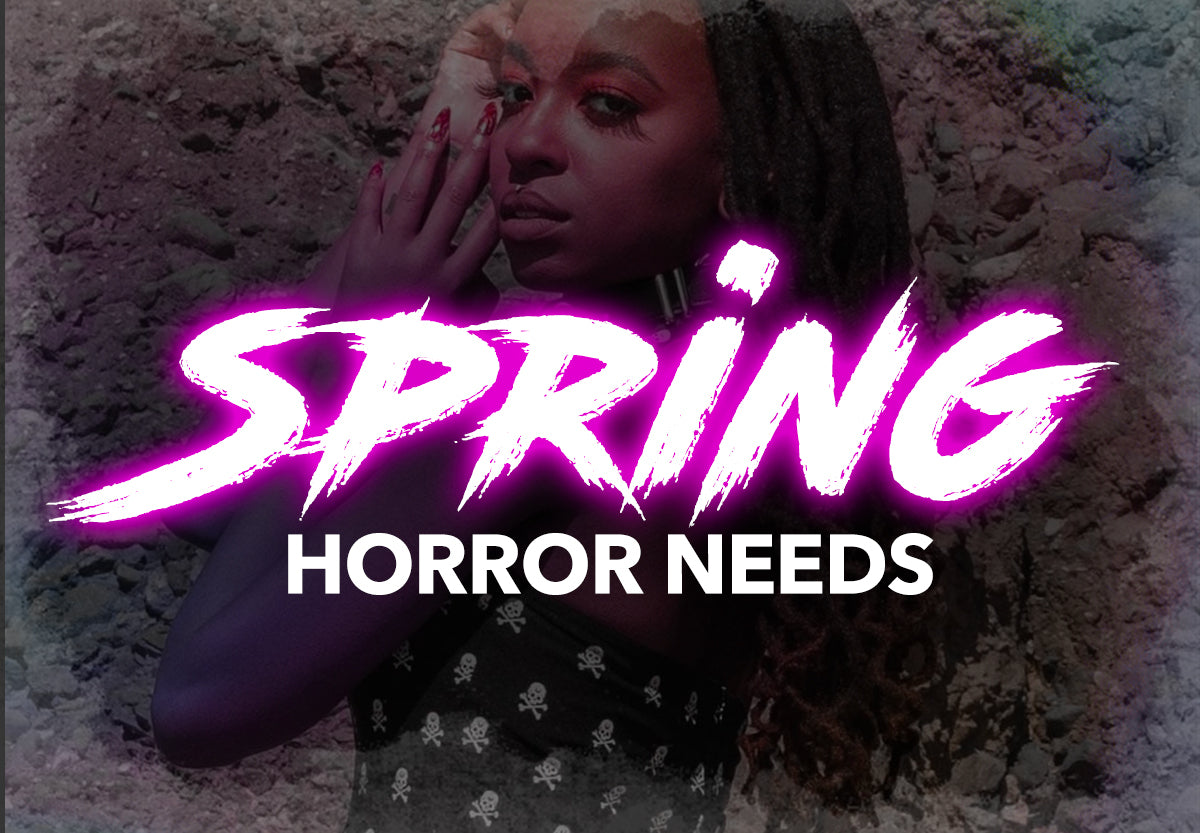 spring horror goth items dresses and more