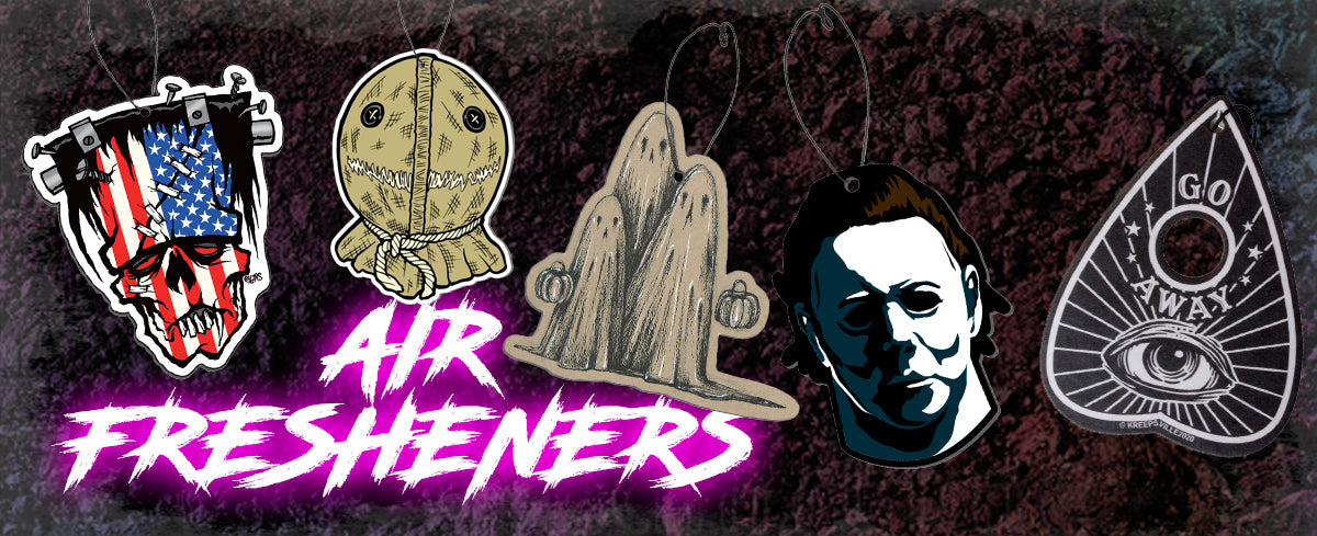 horror themed air fresheners