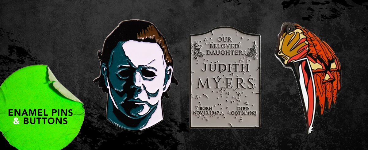 Halloween Michael Myers enamel pins