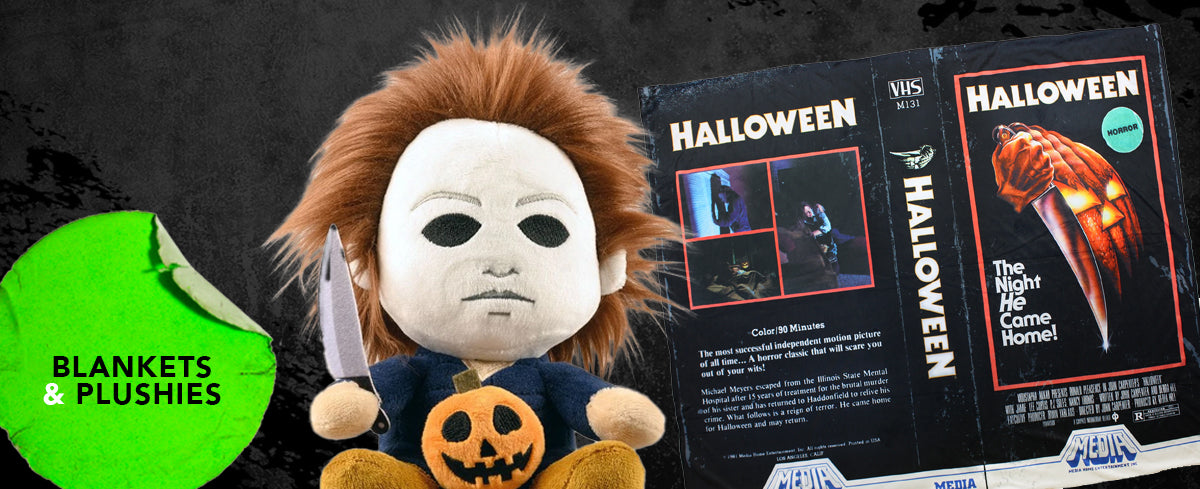 Michael Myers Blanket and Plush toy