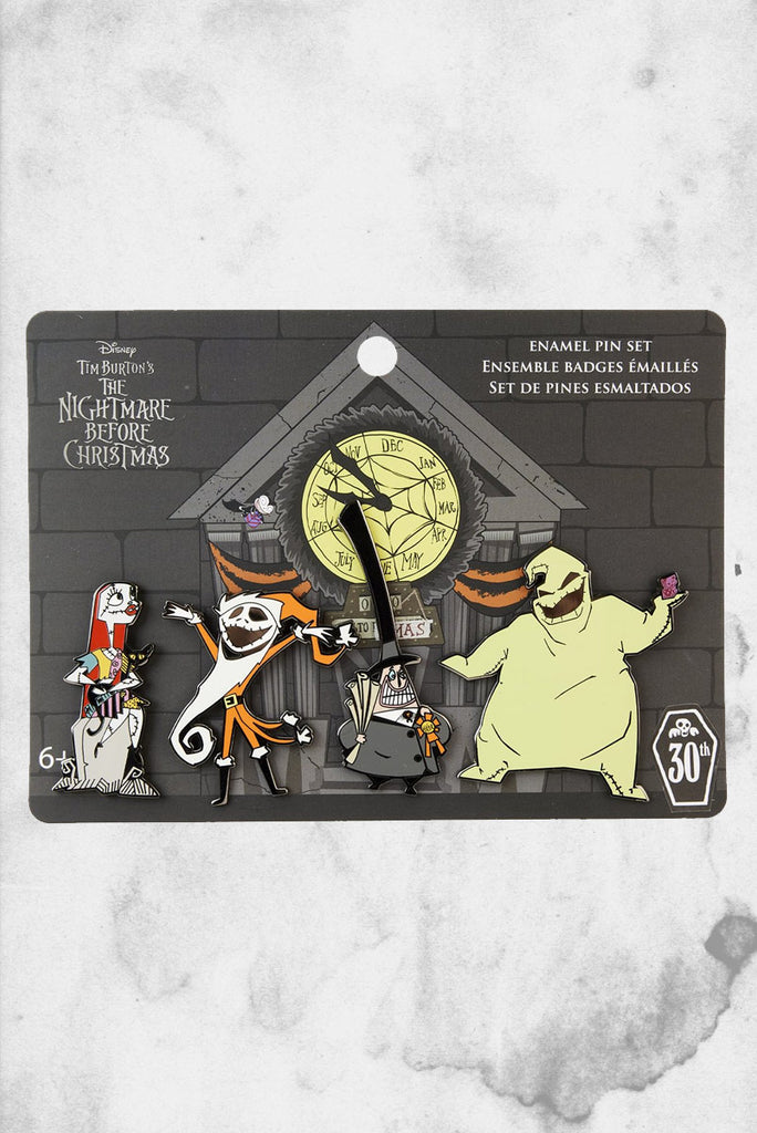 View Pin: Loungefly - Nightmare Before Christmas Puzzle Blind Box - Full Set