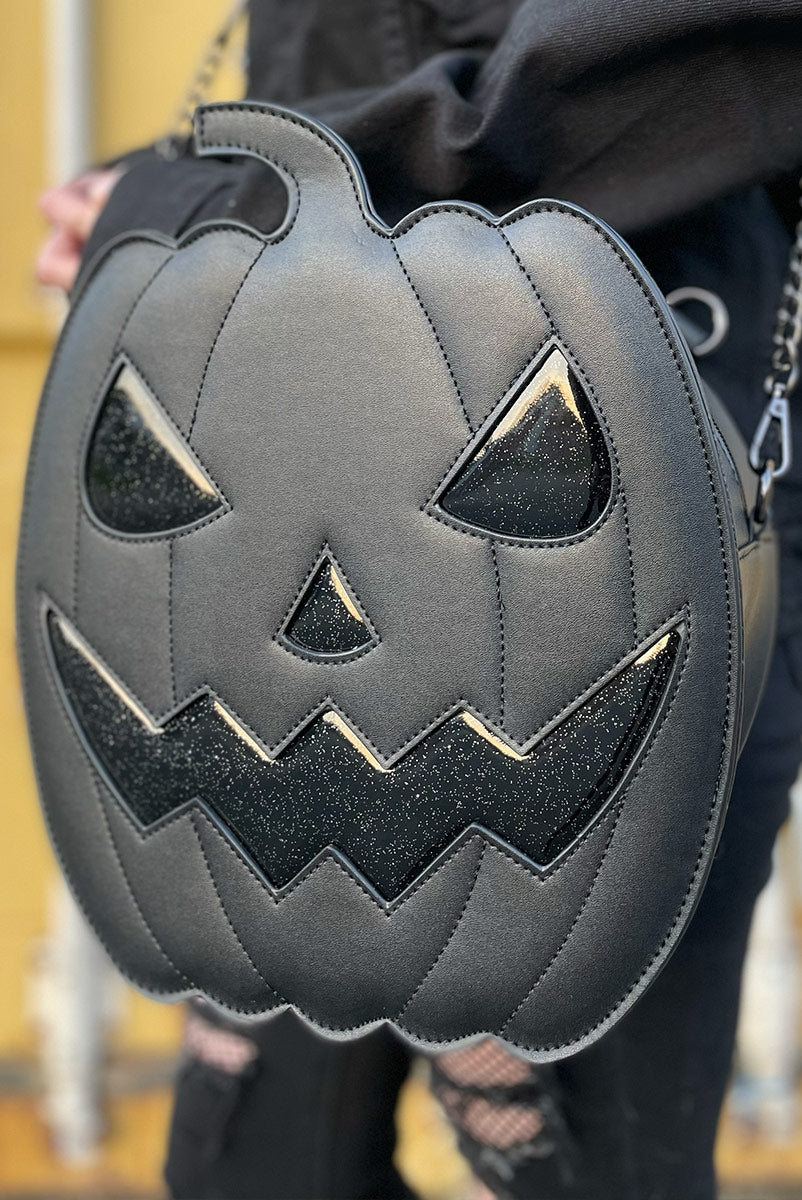 Women Novelty Pumpkin Purse PU Leather Female Daily Halloween Bag (Orange  Anger) - Walmart.com