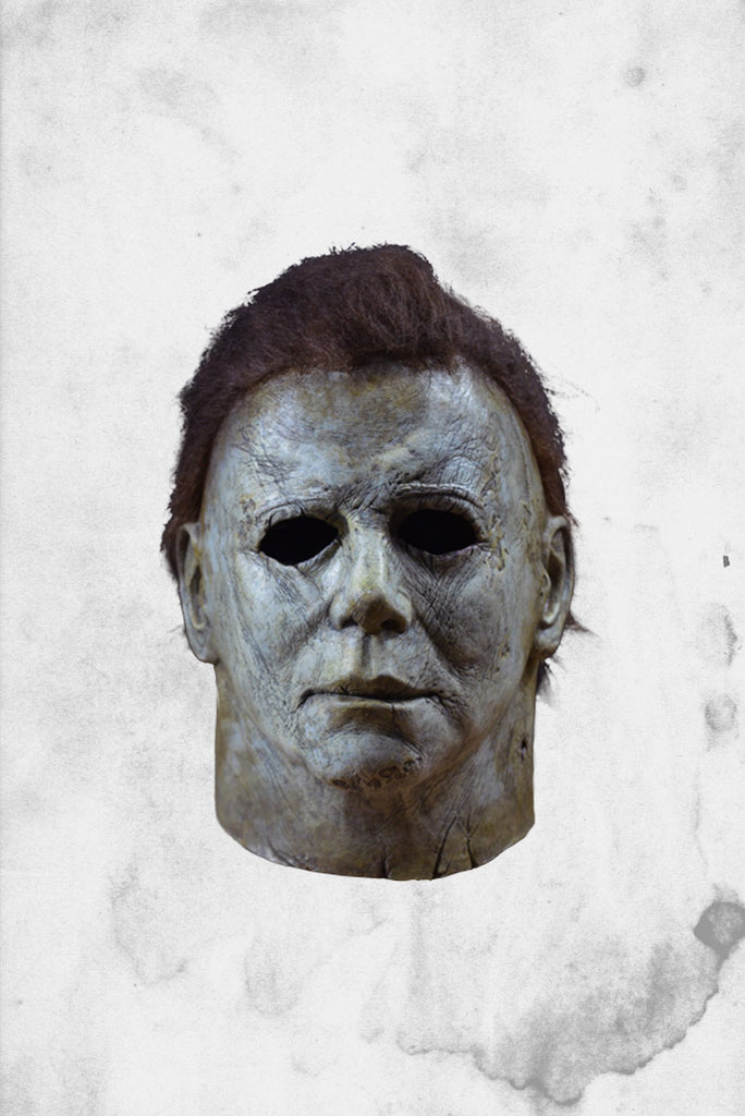 Halloween 2 Michael Myers Deluxe Mask Mike Eerie Elrod Movie Costume 1981  853270003390