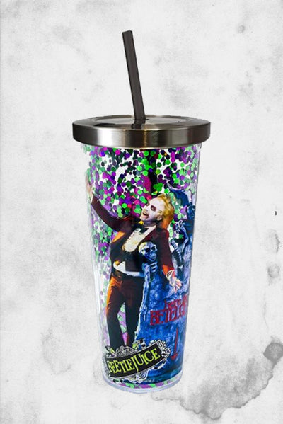 Disney Villains 4 Piece 10oz Glass Tumbler Set