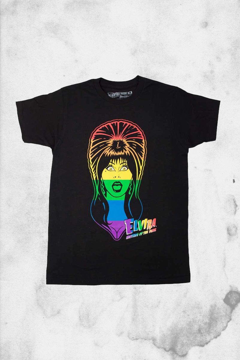 Elvira- Rainbow Pride Tee – Post Mortem