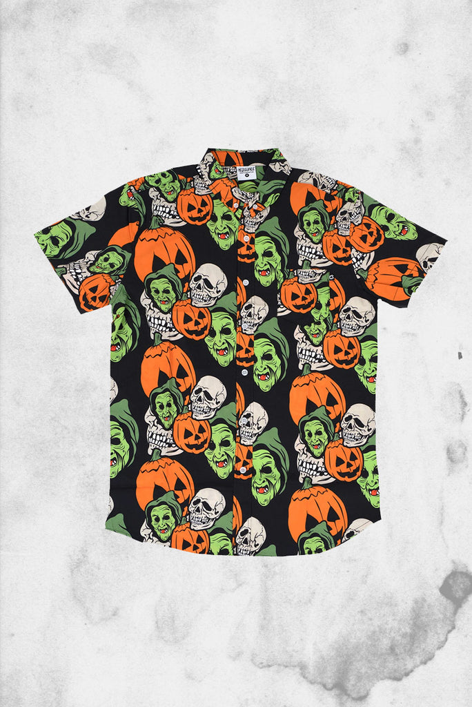 Horror Button Up Shirts | ubicaciondepersonas.cdmx.gob.mx