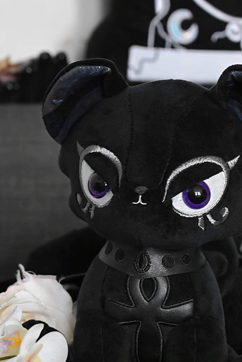 Goth Plush Teddy – Post Mortem Horror Bootique