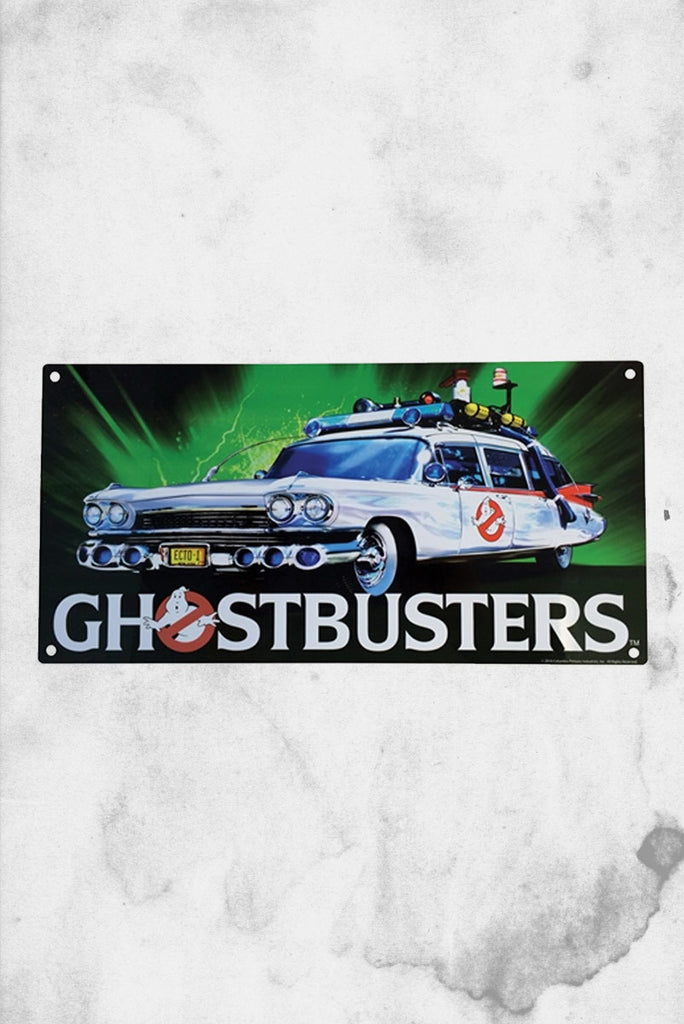 Ghostbusters - NYC Subway Map (Aluminum Sign) – Post Mortem Horror