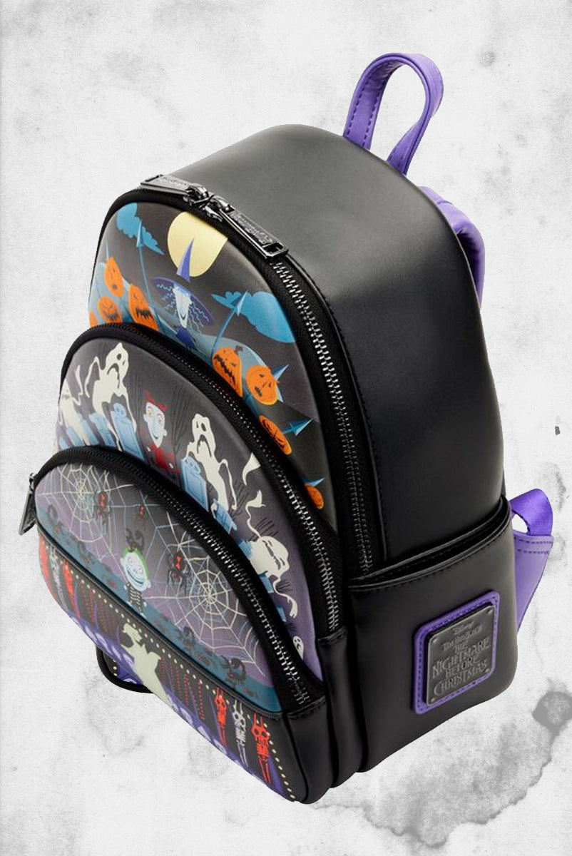 Loungefly Disney Villains Glow in the Dark Mini Backpack Ursula