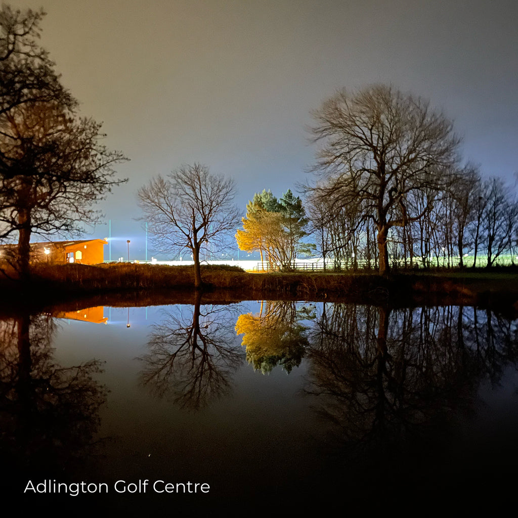 LED MAX outfield range lights at Adlington Golf Centre