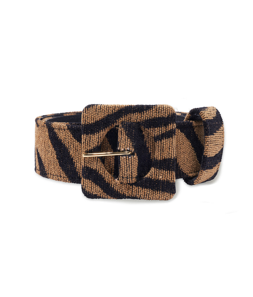 tiger striped belt