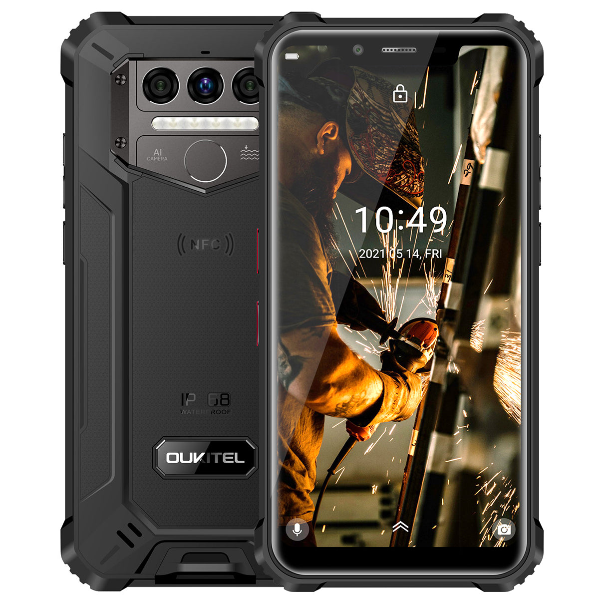 Oukitel 5g Rugged Phone 5g Rugged Smartphone Big Battery Phone