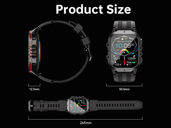 Oukitel BT20 Rugged Outdoor Watch – OUKITEL