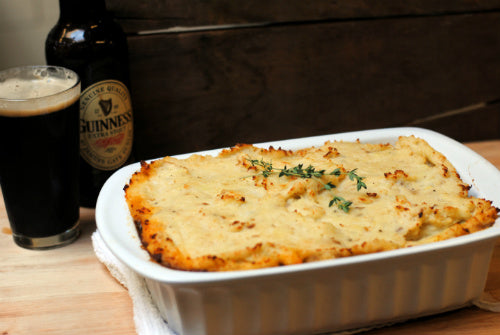 Shepherd's pie and Guinness