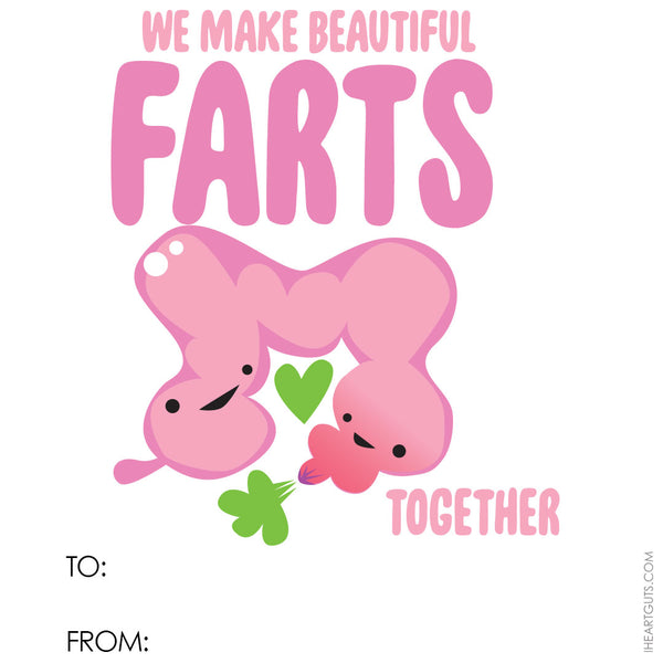 farting valentine card