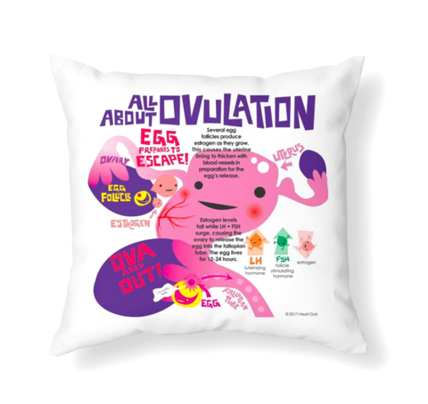 Ovulation Pillow - IVF Humor Funny