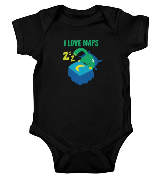 Baby Onesie I Love Naps