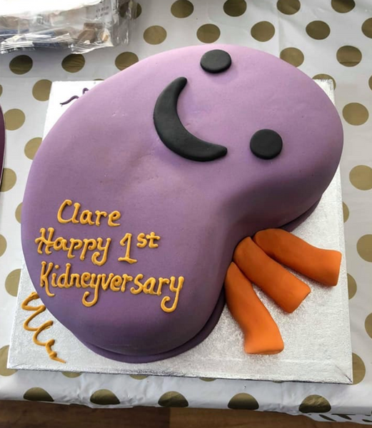 kidney cake kidneyversary celebration