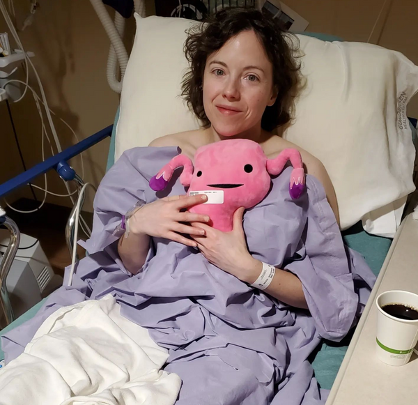 uterus surgery plushie