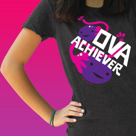 ova achiever t-shirt blanket tote mug funny cute organ shirts