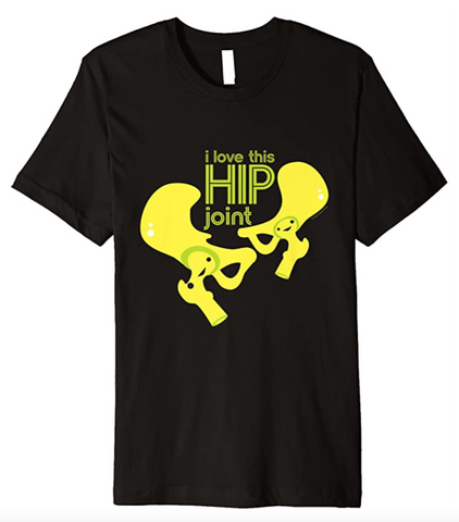 Shop Hip Replacement T-shirt on Amazon - I Love This Hip Joint T-shirt - I Heart Guts