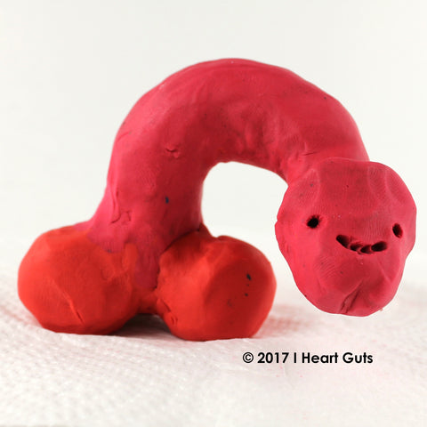 penis plush - i heart guts - penis toy