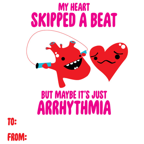 Arrhythmia - heart skipped a beat - heart idioms