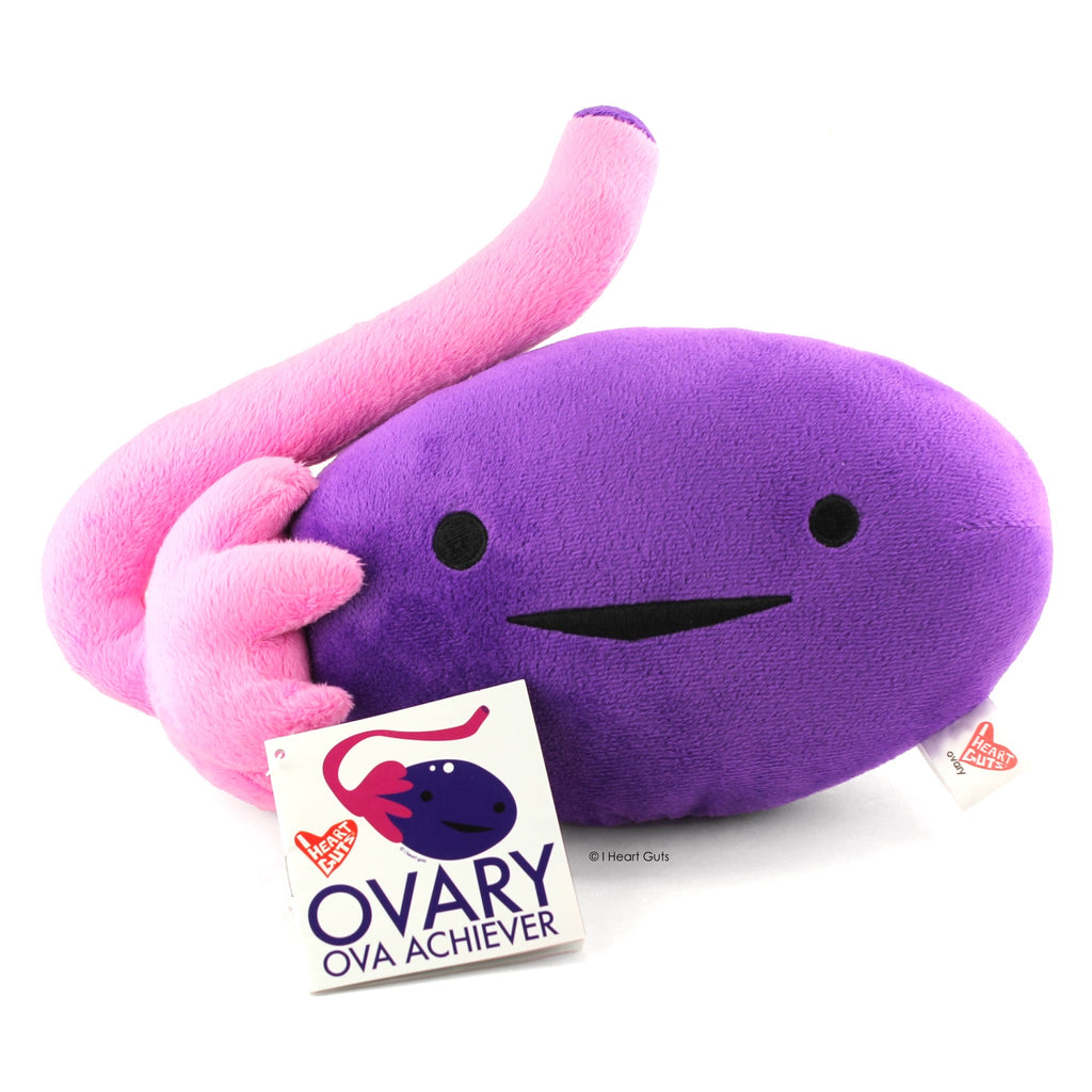 Ovary Plush Ova Achiever Plush Organ Stuffed Toy Pillow I Heart Guts