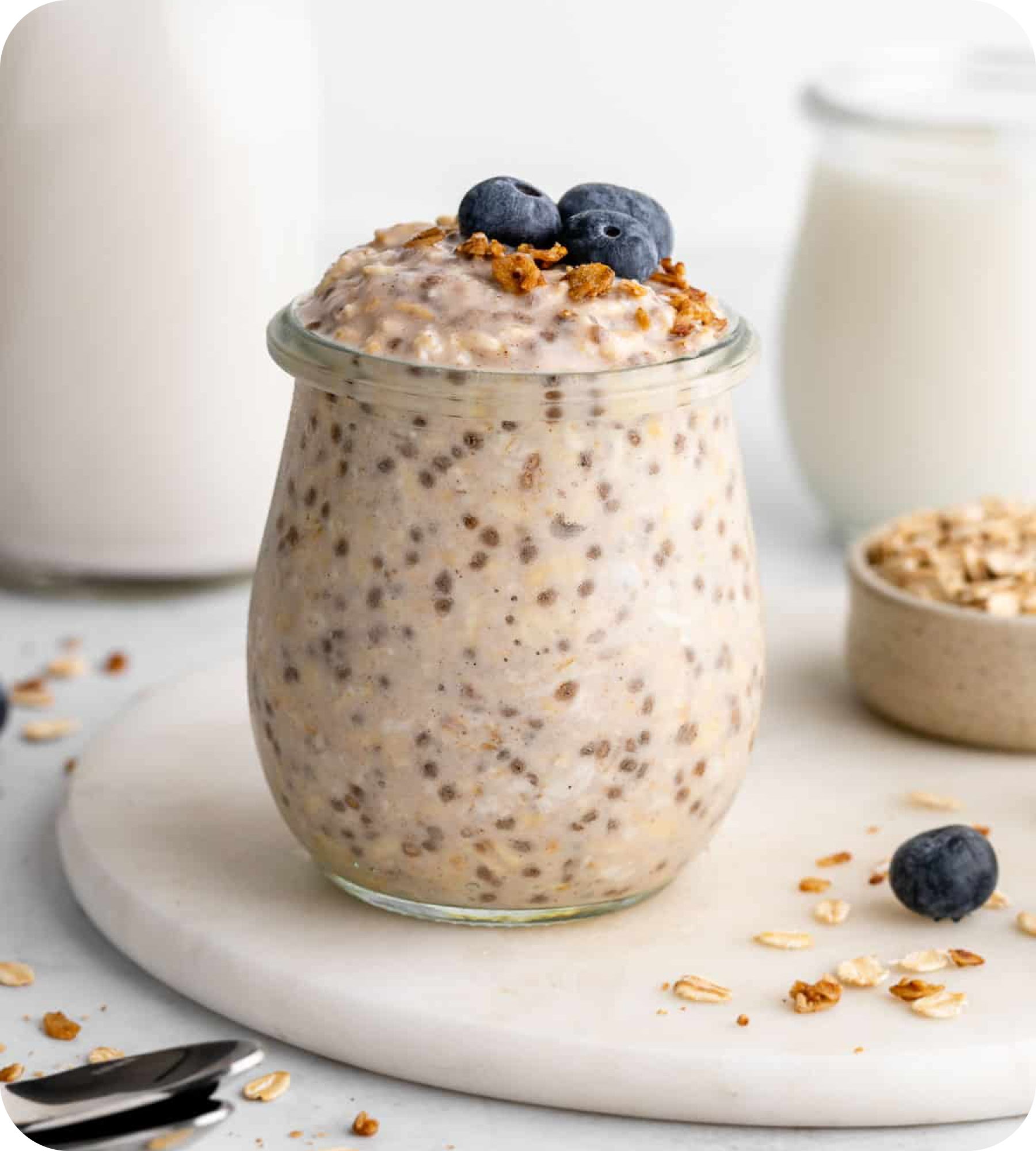Yogurt & Almonds Probiotic Smoothie