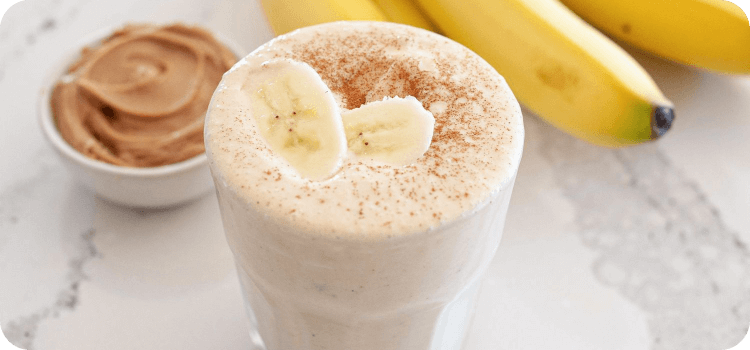 Creamy Banana Nut Butter Smoothie