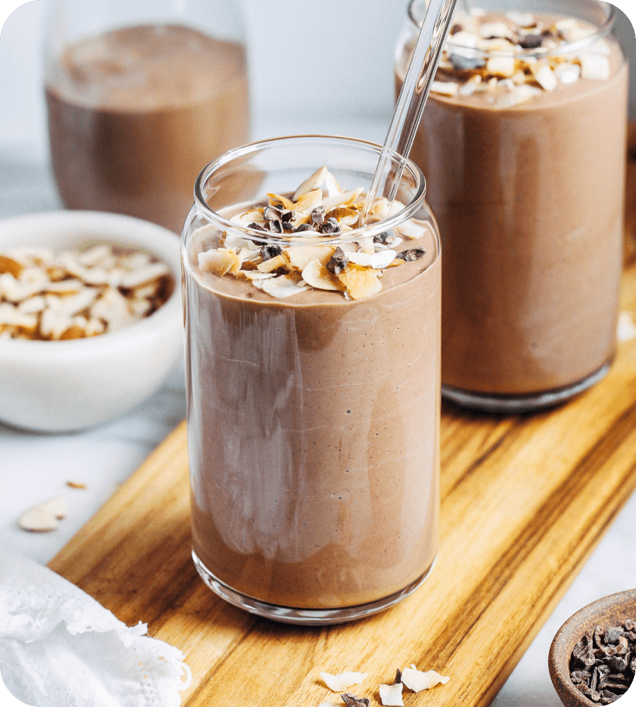 Energizing Chocolate Almond Smoothie