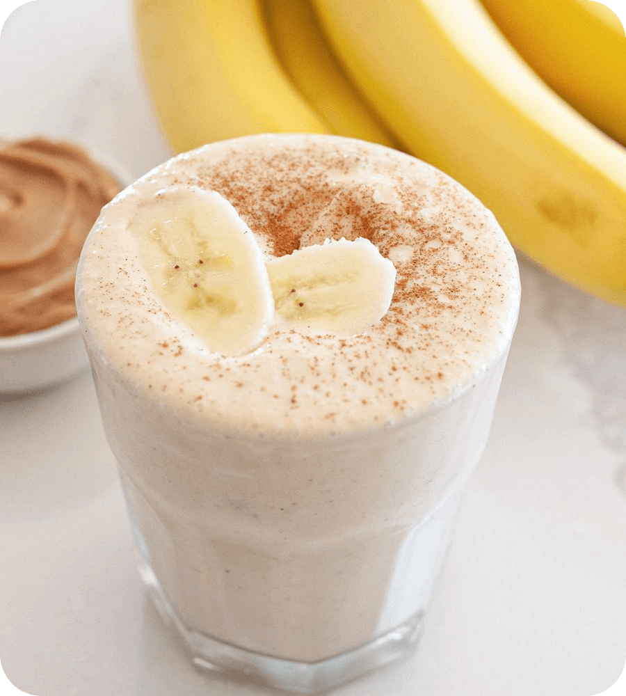 Creamy Banana Nut Butter Smoothie