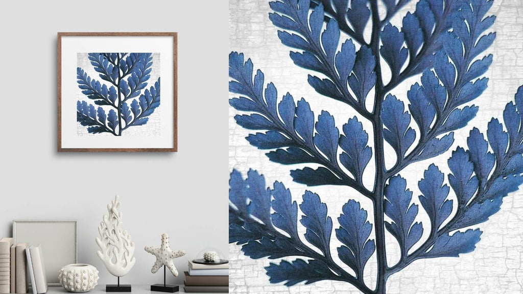 BLUE BOTANICAL PRINTS - Fine Art Photography