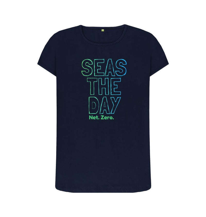 Sea's the day Organic Cotton T-shirt | We love our beach