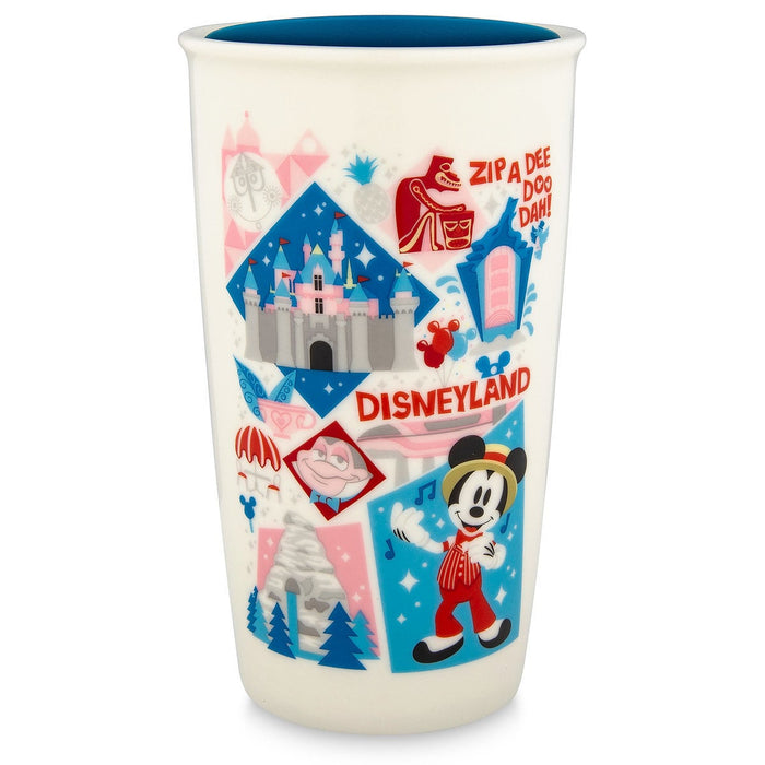 Disney Starbucks Disneyland In California Coffee Tumbler Travel Mug Ne I Love Characters