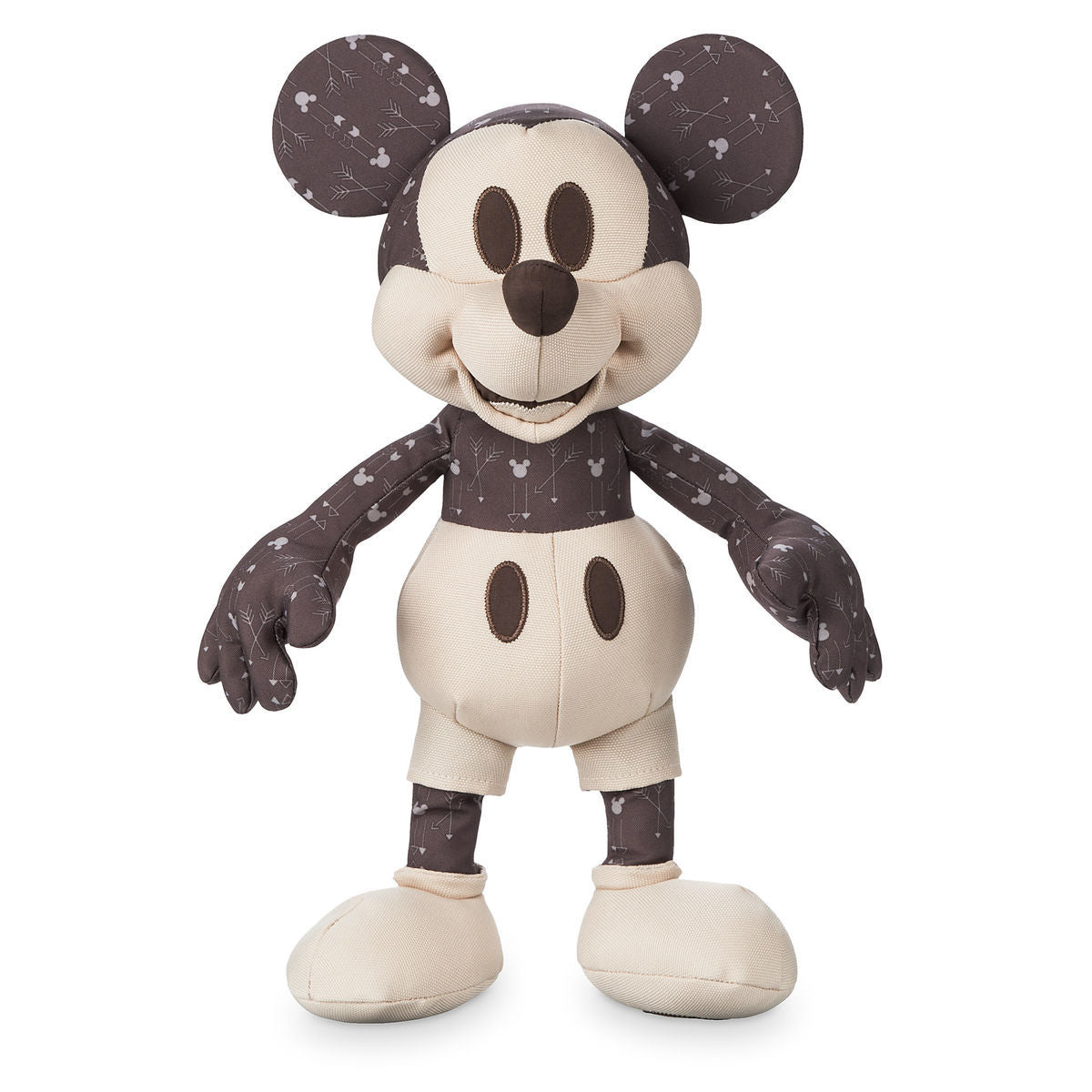 brown mickey mouse stuffed animal