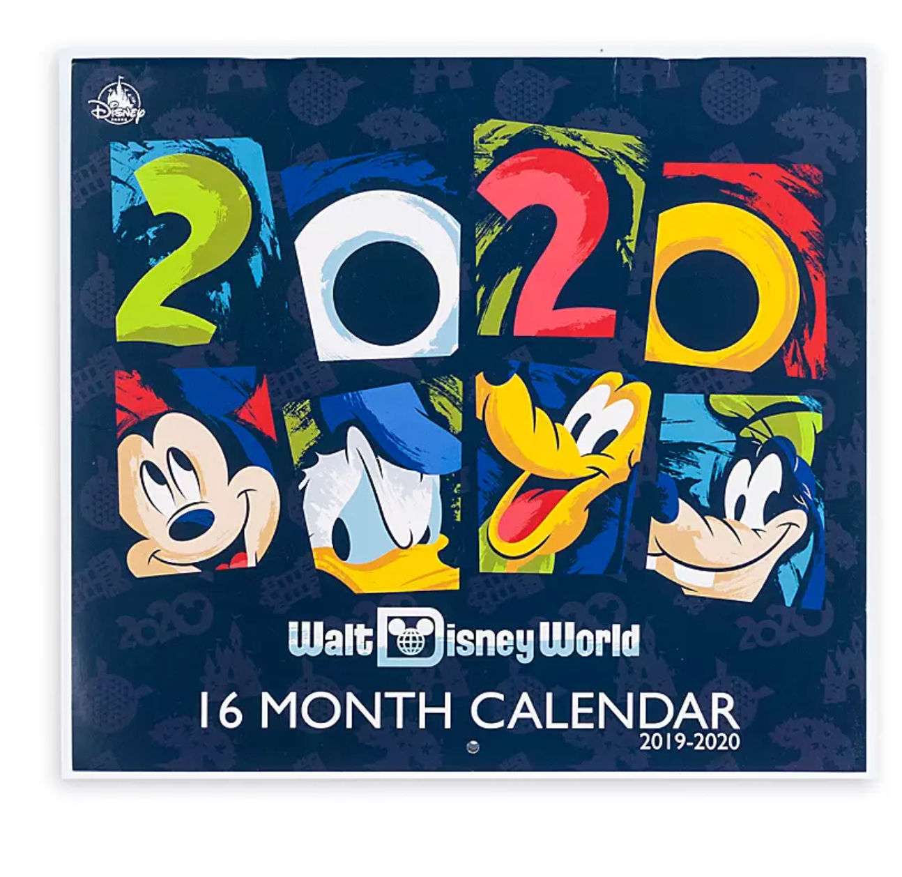 Walt Disney World Parks 16 Month 21 Calendar New Disneyana Chsalon Contemporary 1968 Now