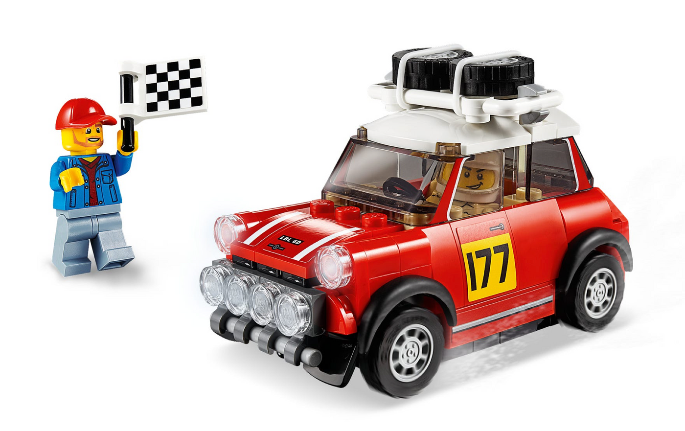 lego speed champions 1967 mini cooper s rally