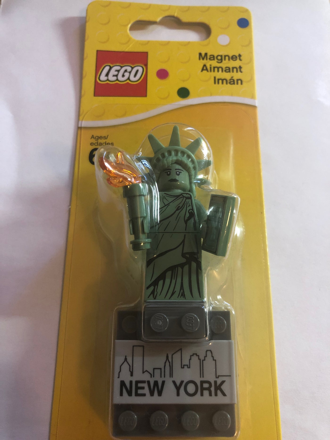 lego statue of liberty magnet