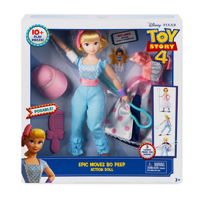 Disney Toy Story 4 Bo Peep Epic Moves Action Doll Play Set New with Bo ...