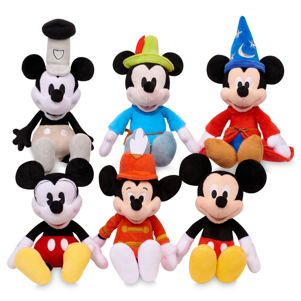 mickey mouse through the years plush