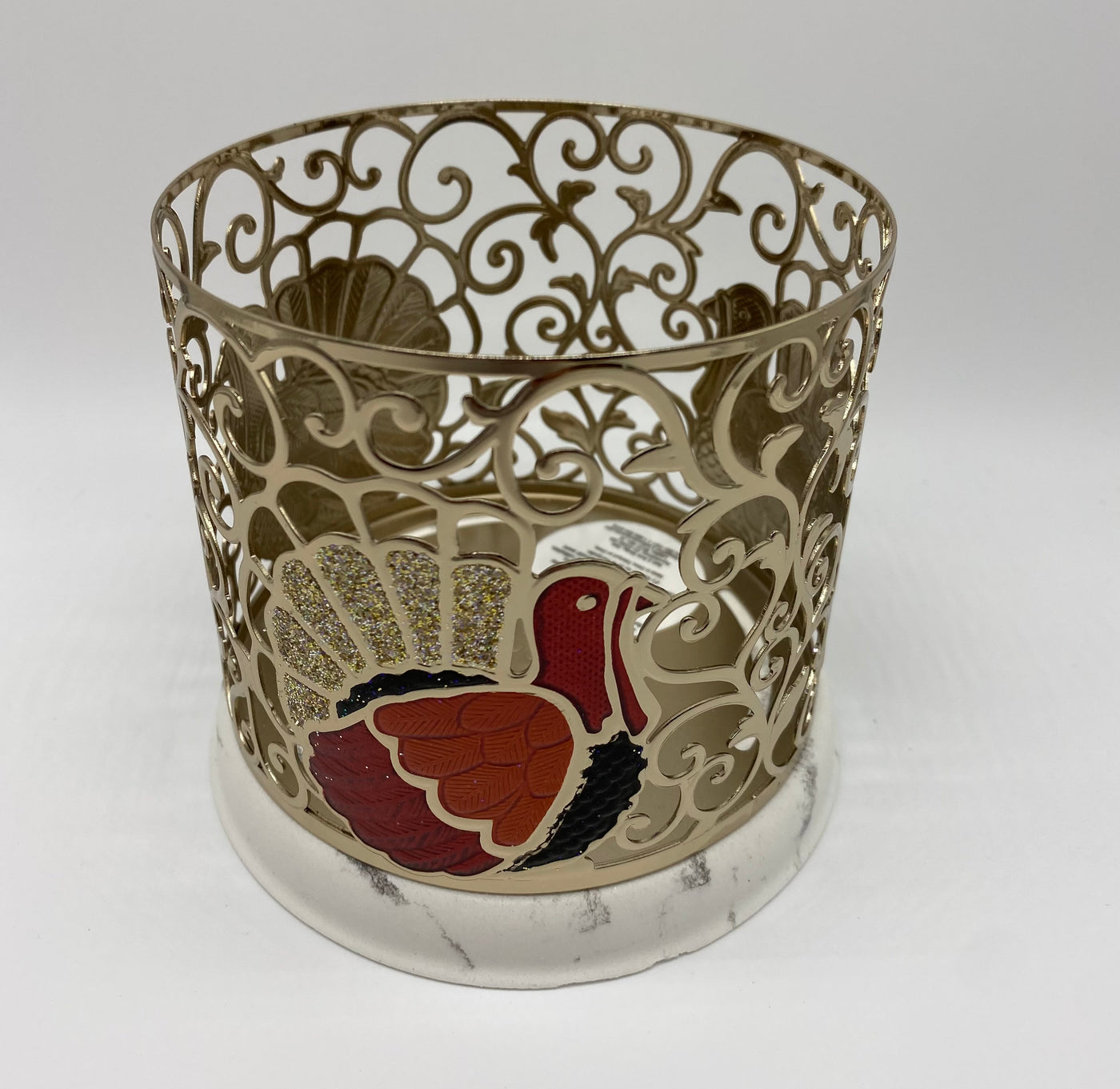 turkey candle holder bath and body works