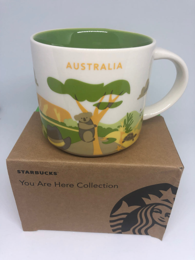 Starbucks You Are Here Collection Australia Ceramic Coffee Mug New Box