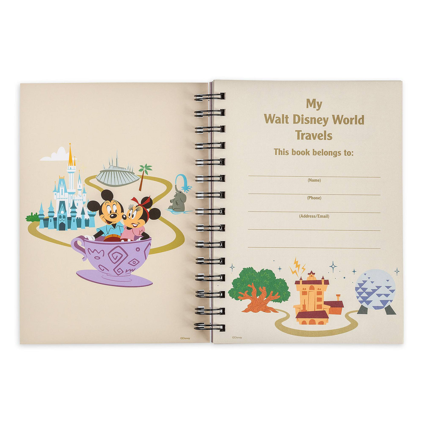 travel journal for disney