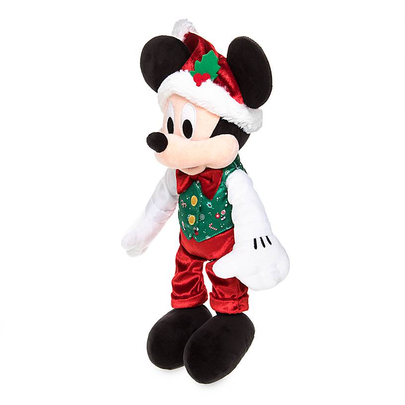 mickey mouse holiday plush