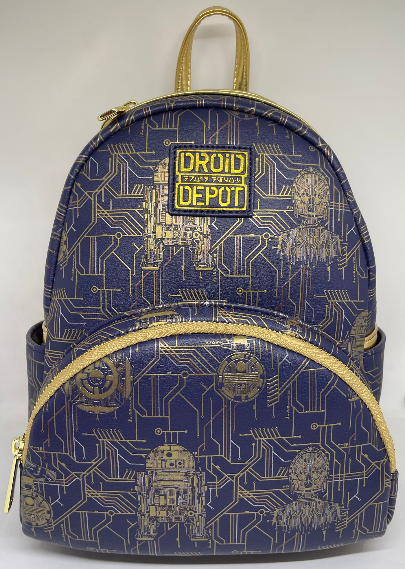 Disney Parks Star Wars Galaxy's Edge Droid Depot R2-D2 C-3PO Backpack ...