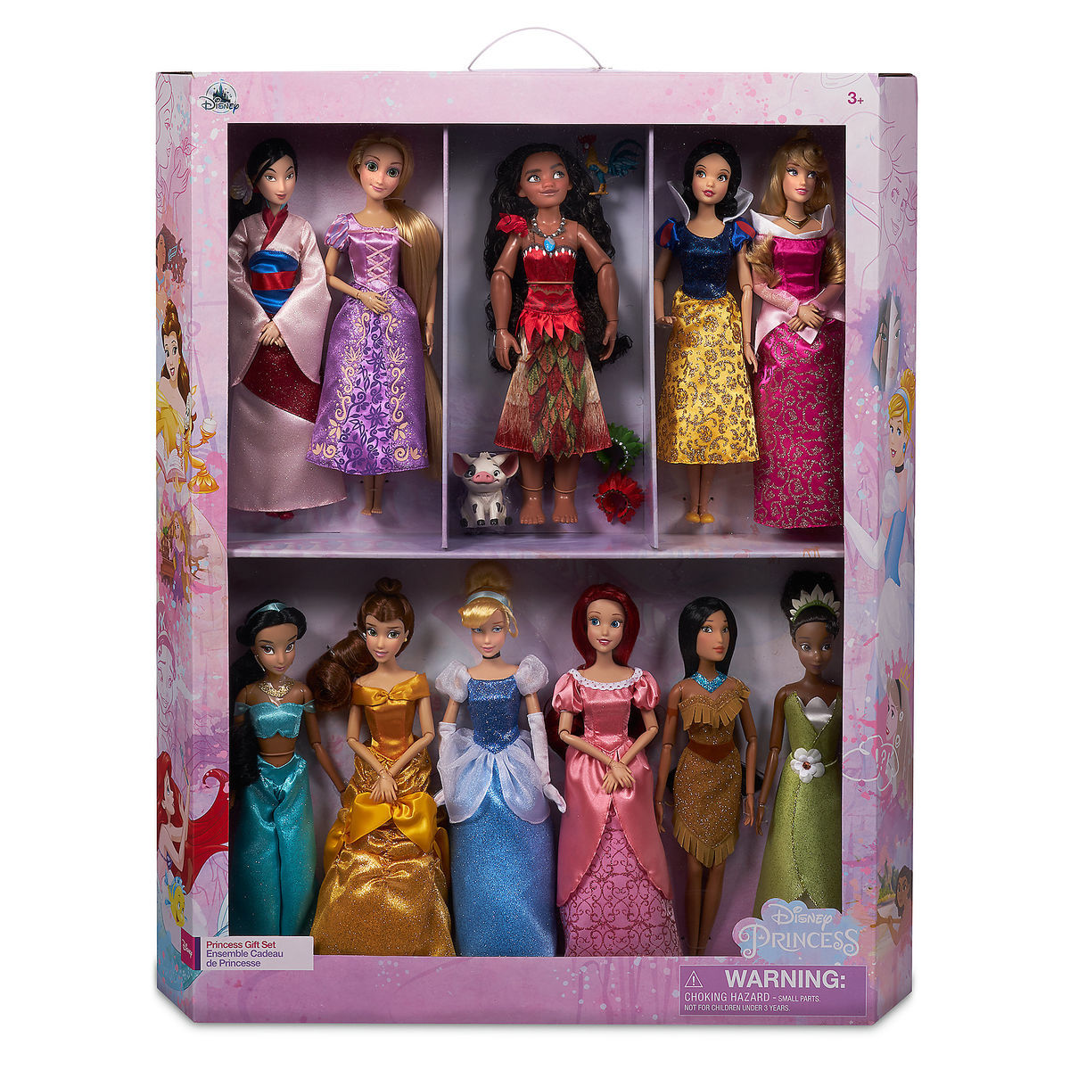 disney princess deluxe set of 11 dolls