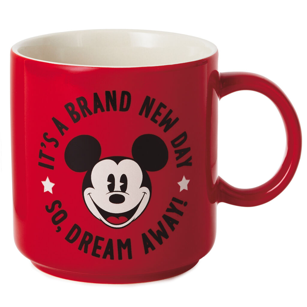 Hallmark Disney Mickey It S A Brand New Day So Dream Away Coffee Mug N I Love Characters