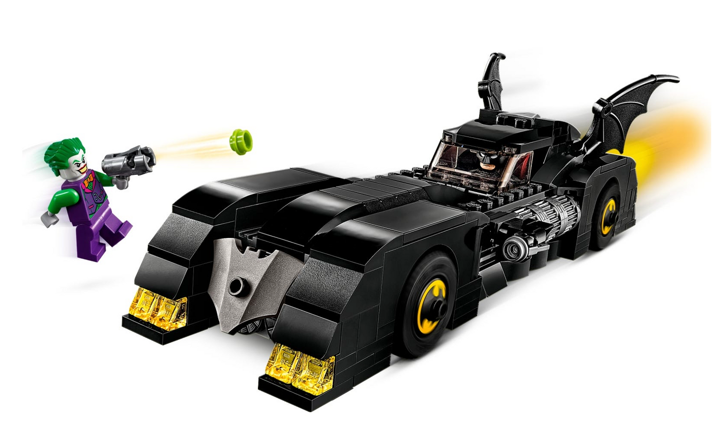 batmobile pursuit of the joker lego
