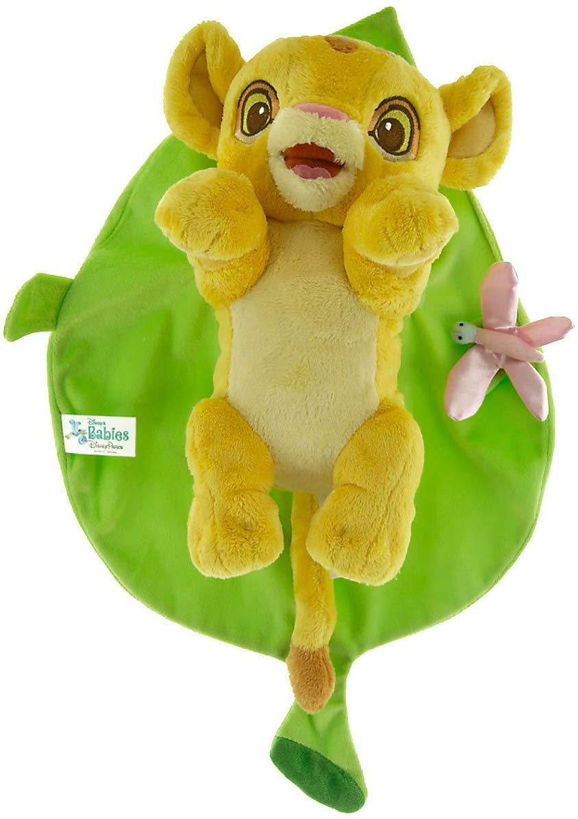 baby simba plush w blanket